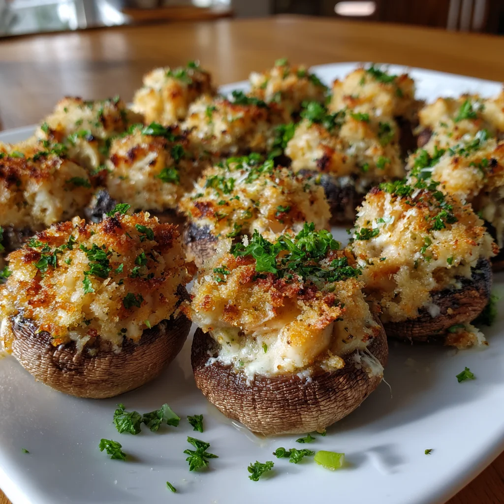 Crab Stuffed Mushrooms: A Savory Delight You Must Try!
