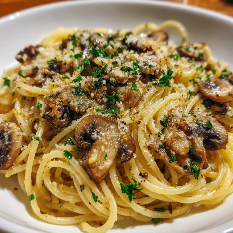 Brown Butter Mushroom Pasta: A Flavorful Dining Delight