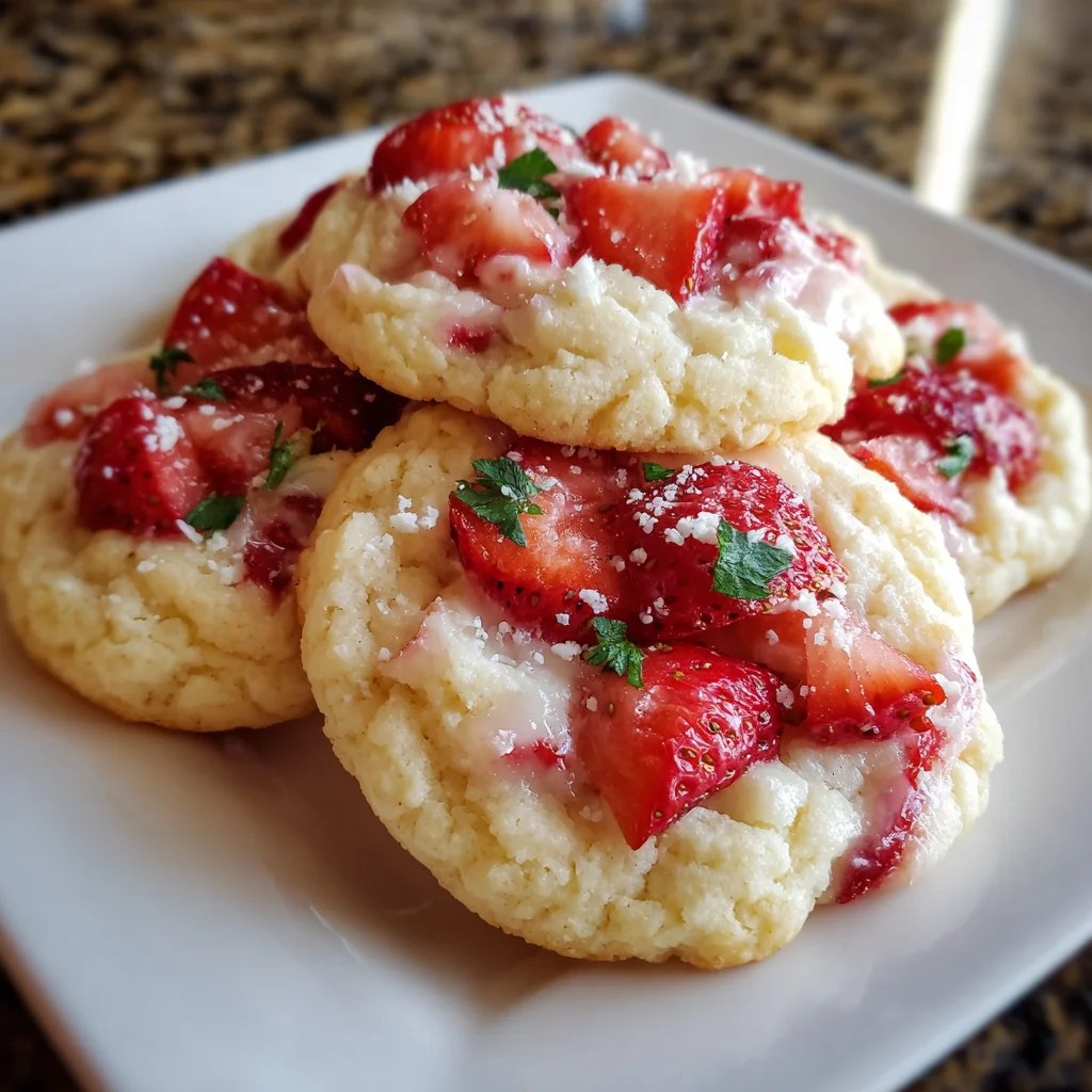 Cream Cheese Strawberry Cookies that Delight Every Bite!