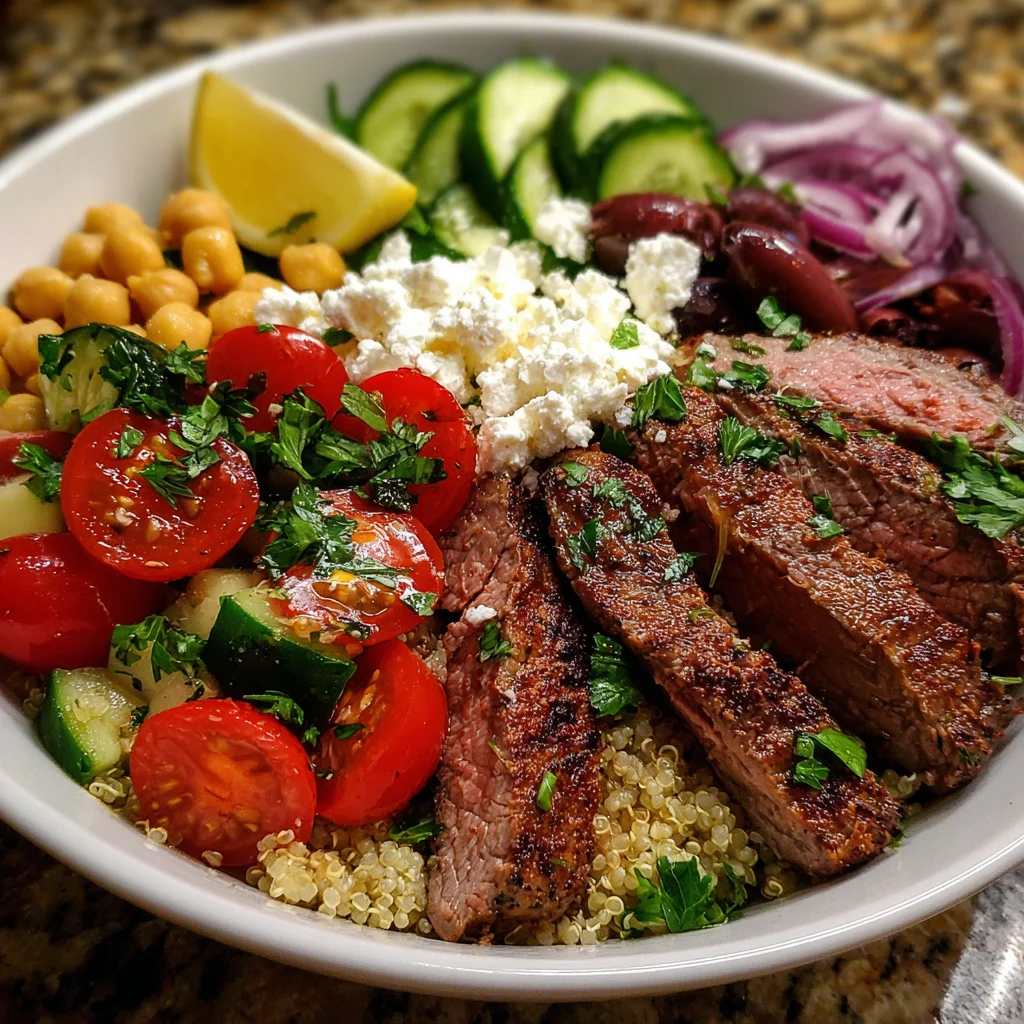 Mediterranean Steak Bowls Dinner: A Flavorful Feast Awaits!