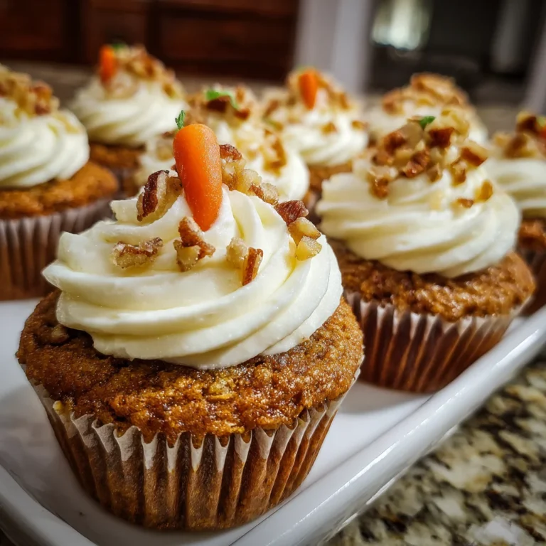 Easy Carrot Cake Cupcakes Recipe You Can’t Resist!