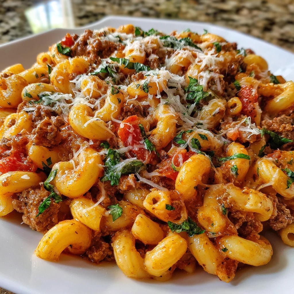 Cheesy Beef One-Pot: A Simple, Delicious Meal Awaits!