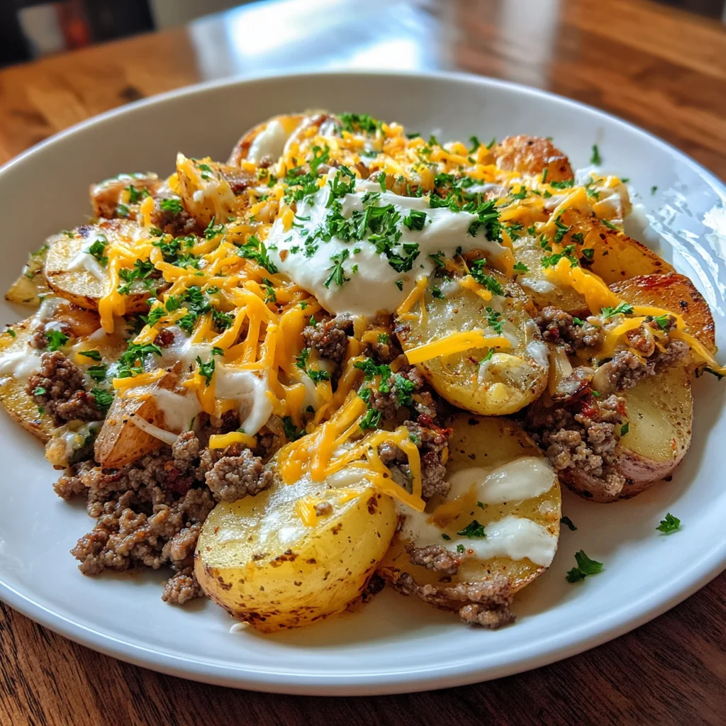 Crockpot Hamburger Potato Casserole: Easy Comfort Food!