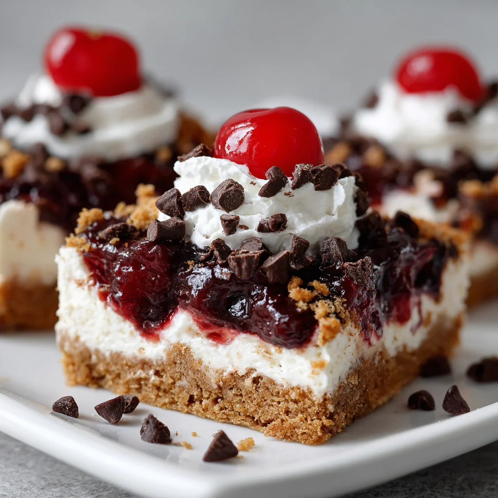 Chocolate Cherry Cheesecake Bars: Indulge in This Delight!