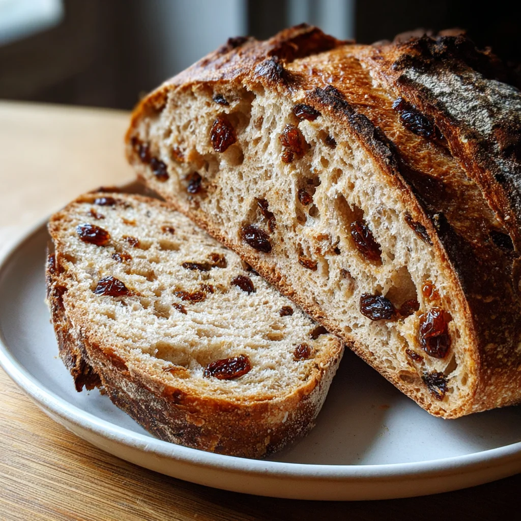 Cinnamon Raisin Sweet Sourdough Bread: Easy Recipe Inside