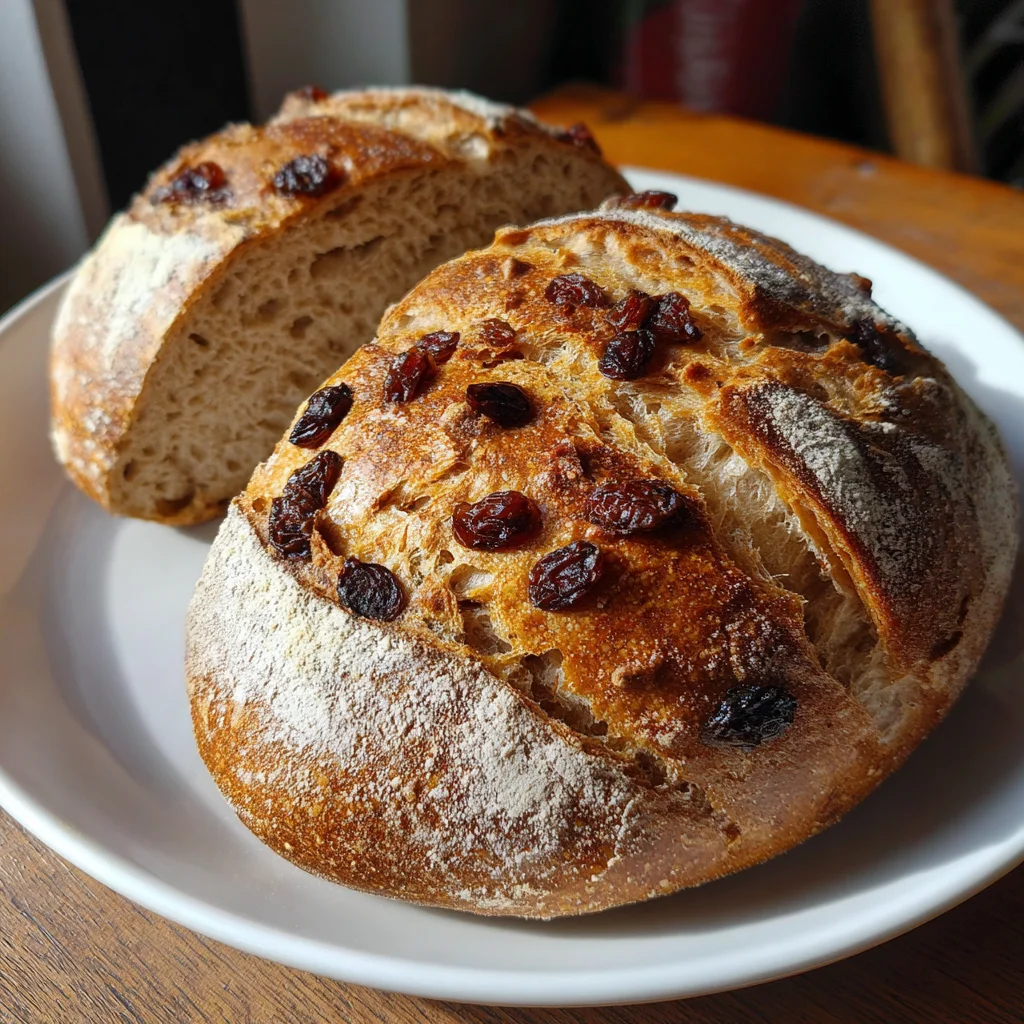 Cinnamon Raisin Sweet Sourdough Bread: Easy Recipe Inside