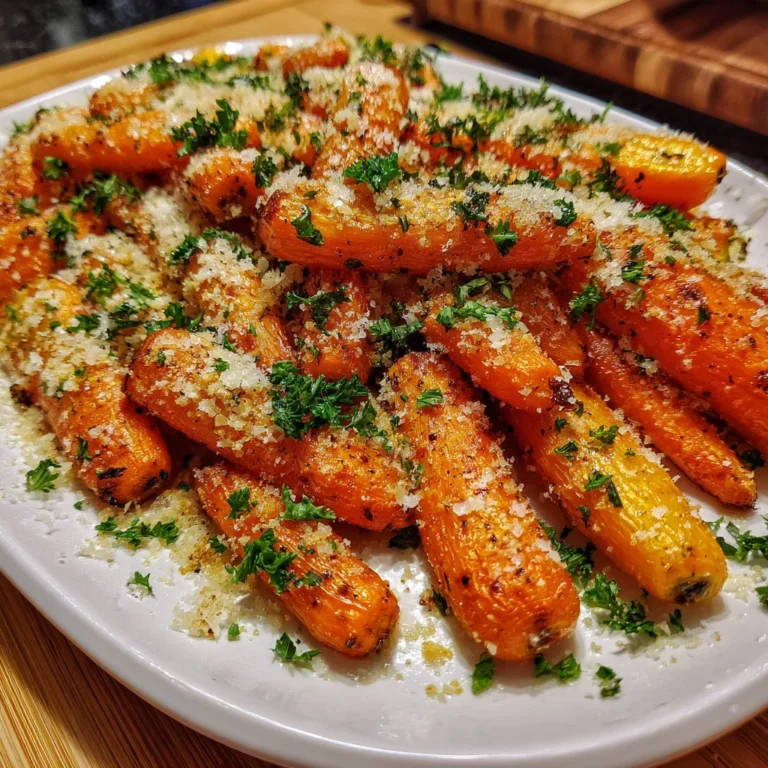 Parmesan Crusted Smashed Carrots are a must-try dish!