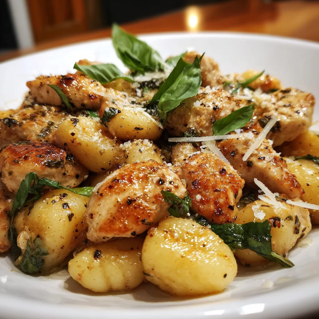 Garlic Chicken Gnocchi Skillet: A Creamy Delight Awaits!