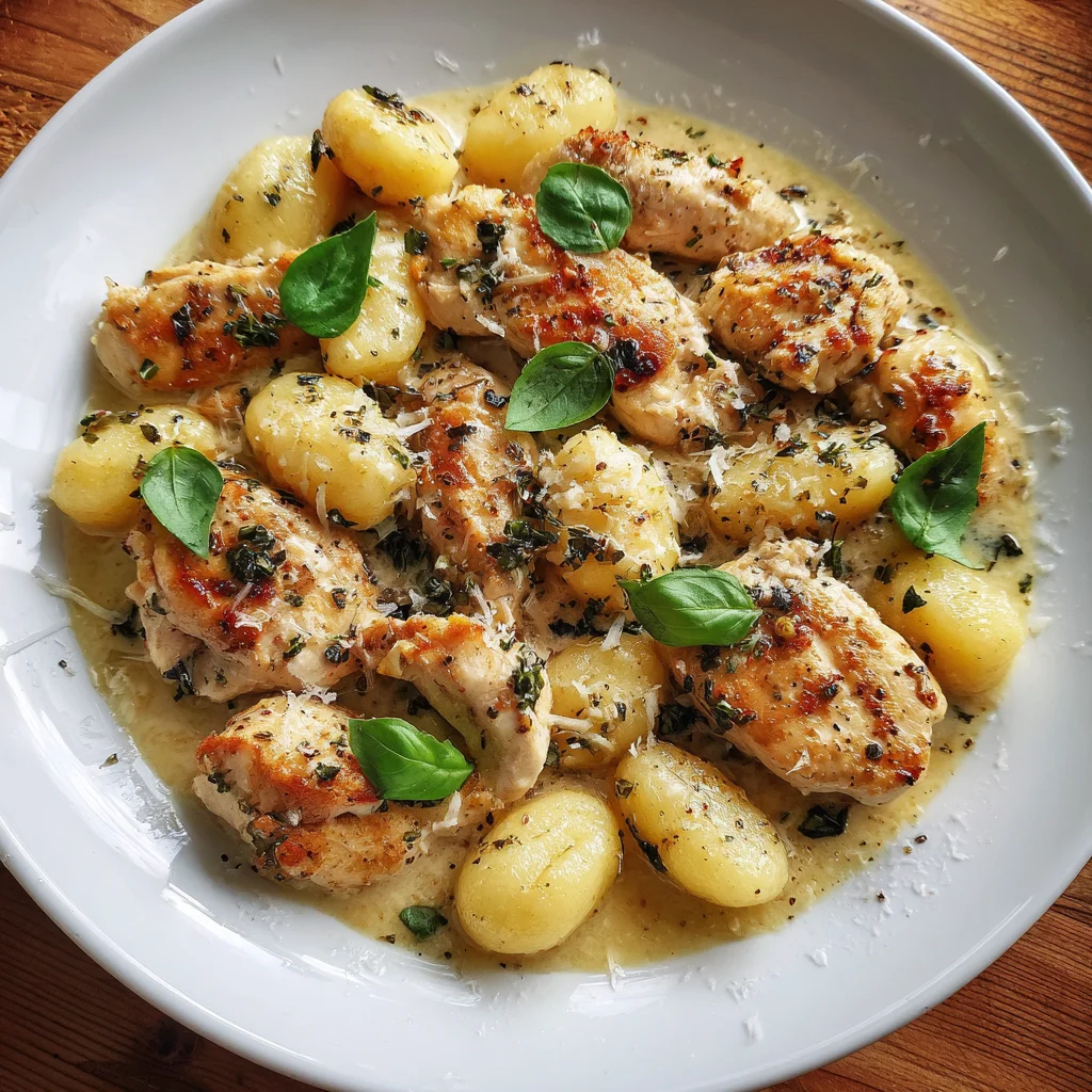 Garlic Chicken Gnocchi Skillet: A Creamy Delight Awaits!