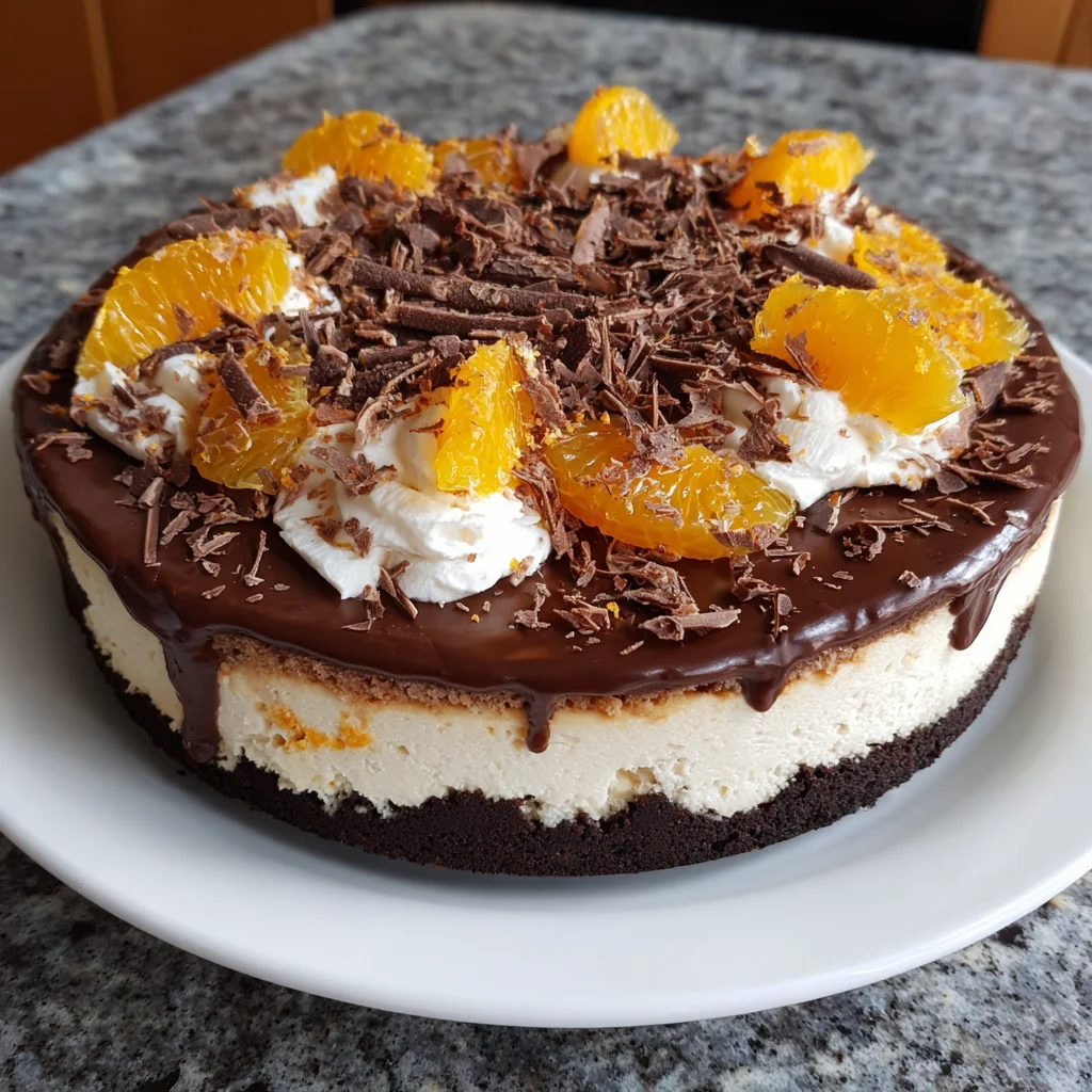 Chocolate Orange Cheesecake: A Delightful Dessert You’ll Love