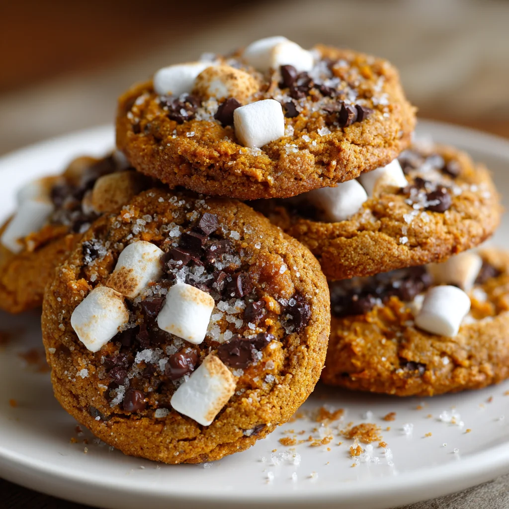 Pumpkin S’mores Cookies: Indulge in Autumn's Delight!