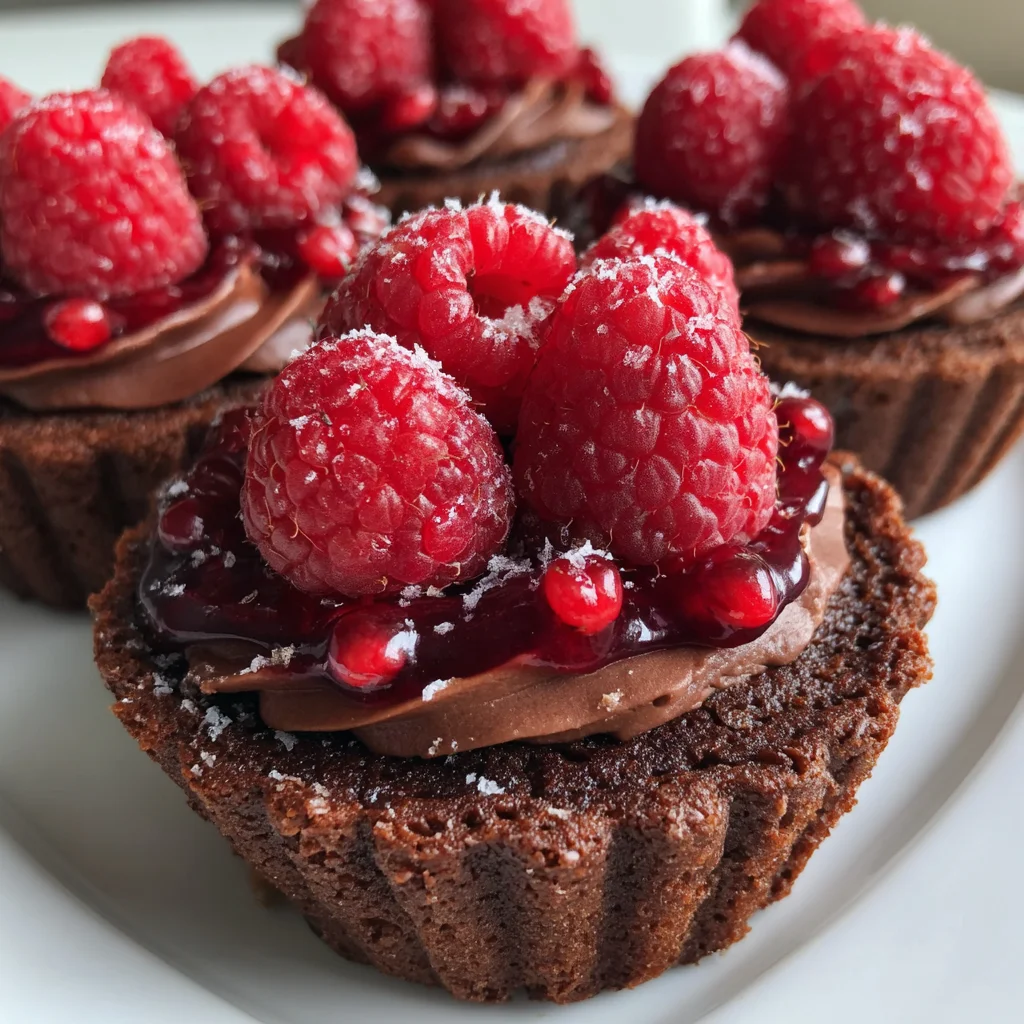 Raspberry Chocolate Cupcakes Tart: Indulge in This Delight!