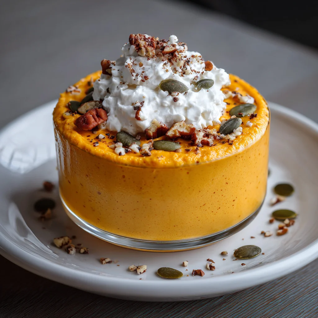 Pumpkin Cottage Cheese Mousse: A Delightfully Creamy Treat!