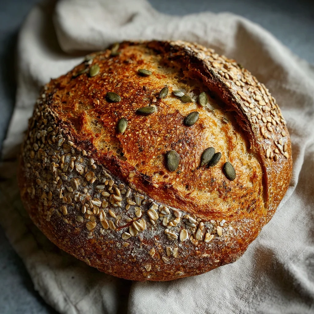 No Knead Seeded Oat Bread: Bake Effortlessly Delicious!