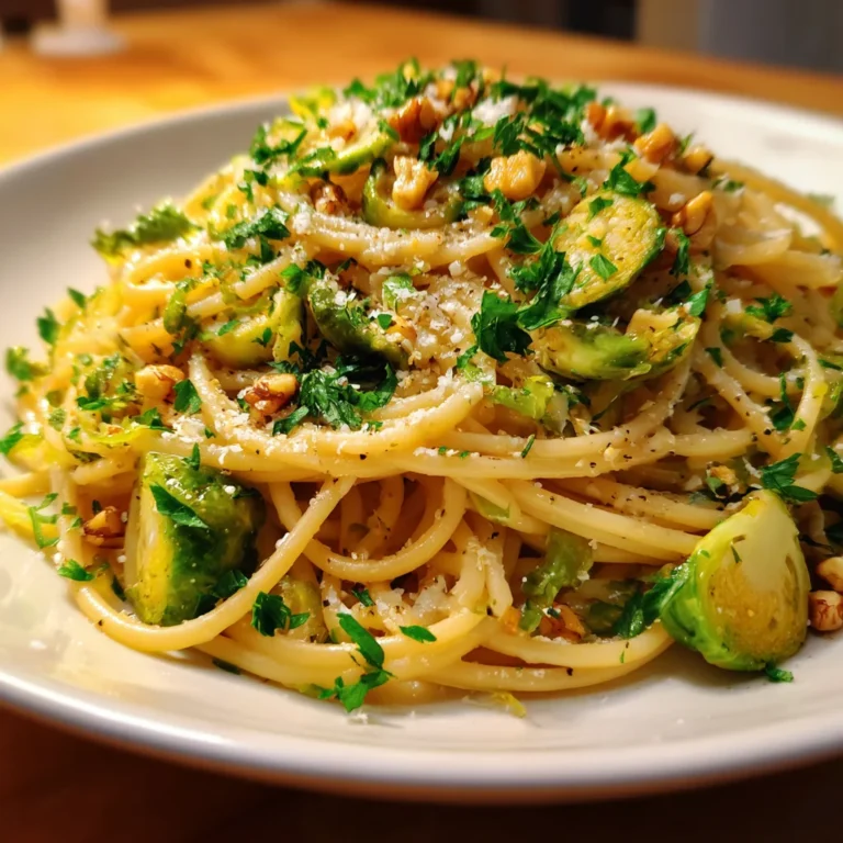 Brown Butter Brussels Pasta: A Delicious Twist Awaits!