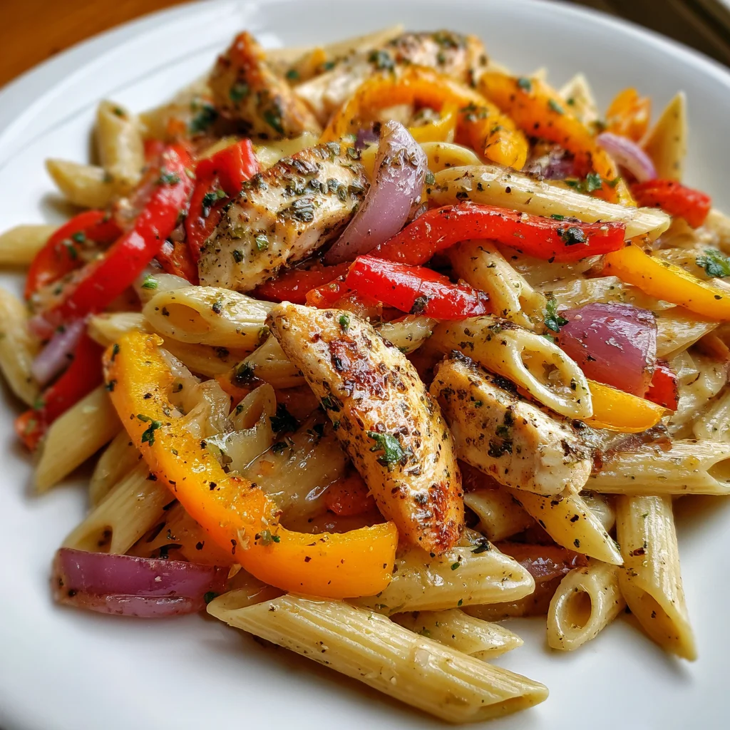 Roasted Pepper Chicken Pasta: A Flavor-Packed Delight!