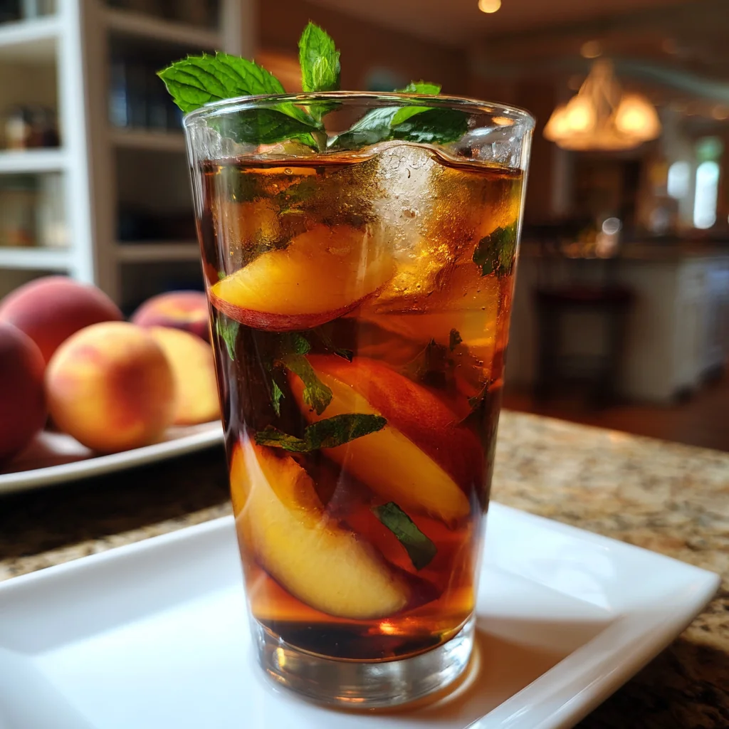 Peach Sweet Tea Recipe: Refreshing Sip for Summer!