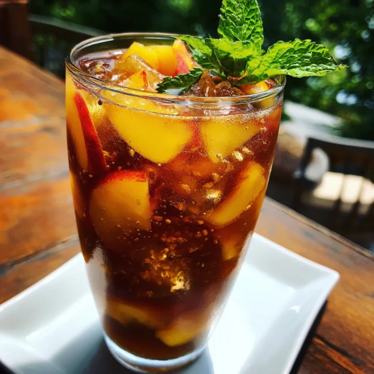 Peach Sweet Tea Recipe: Refreshing Sip for Summer!