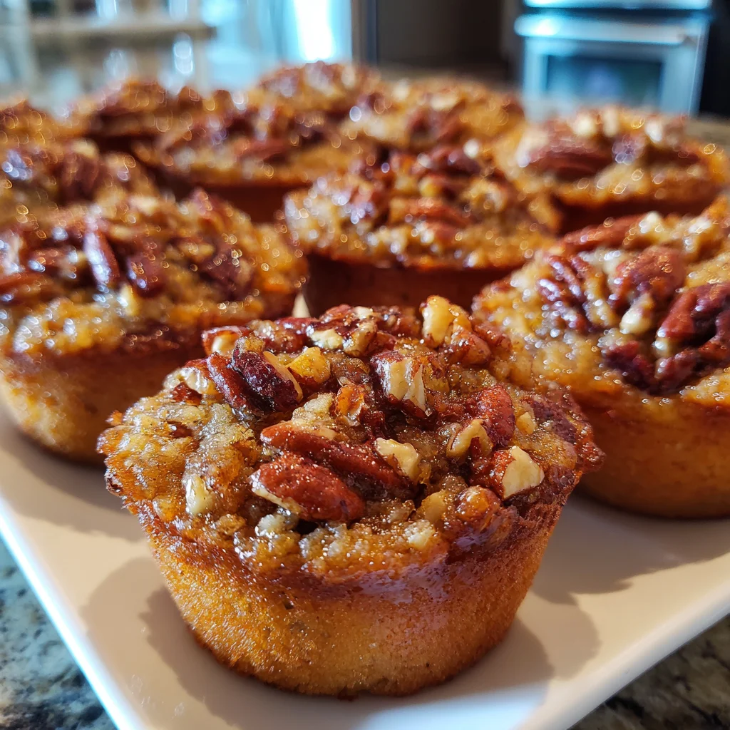 Pecan Pie Brown Sugar Muffins for Irresistible Delight