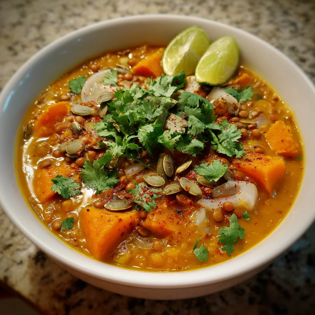 Spiced Sweet Potato Lentil Soup: A Delicious Comfort!
