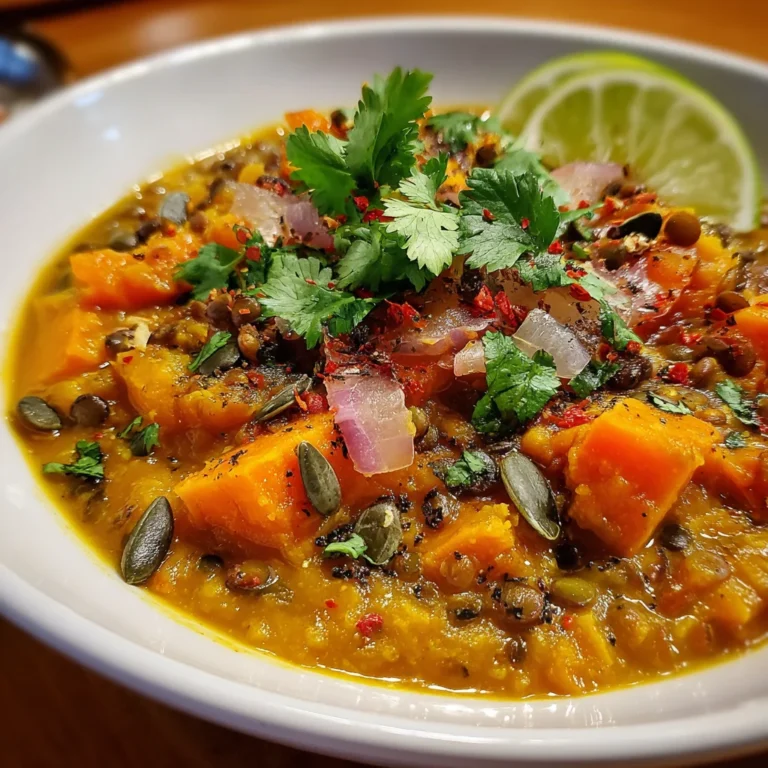 Spiced Sweet Potato Lentil Soup: A Delicious Comfort!