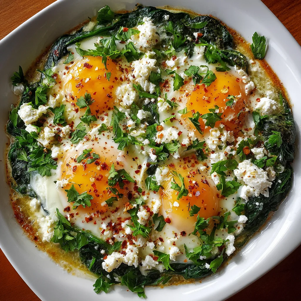 Baked Spinach with Egg: A Deliciously Simple Meal