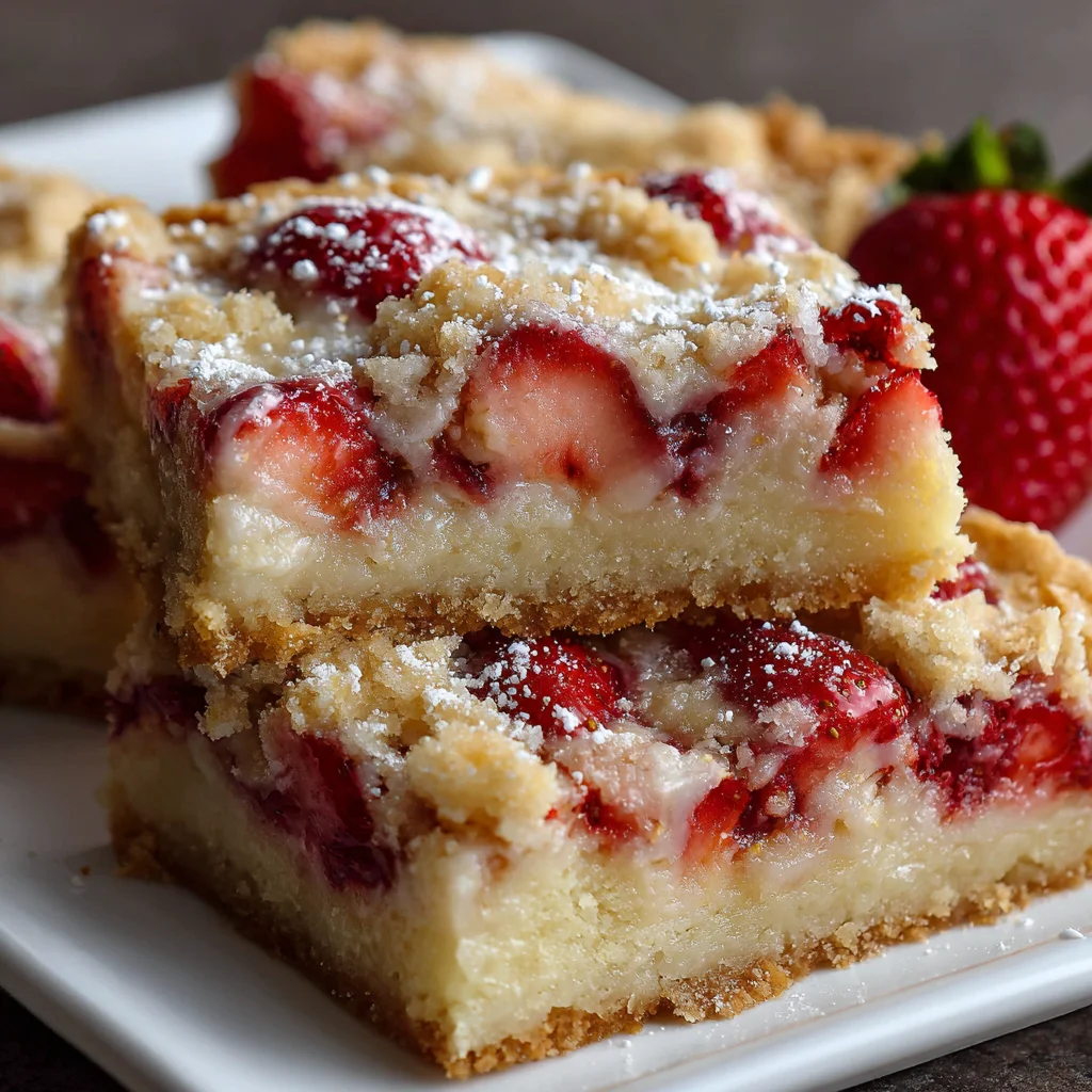 Strawberry Lemon Blondies Recipe: Irresistibly Delicious!