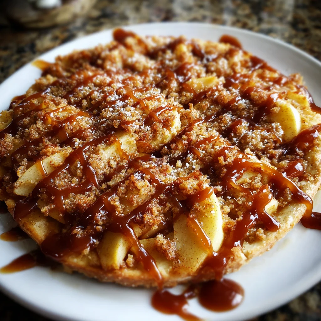 Apple Crisp Pizza Dessert: A Delightful Twist Awaits!