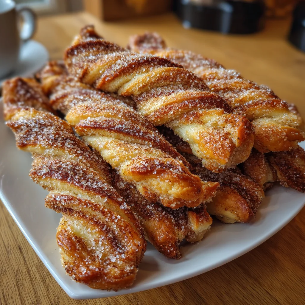 Sourdough Discard Cinnamon Sugar Twists for Delightful Treats
