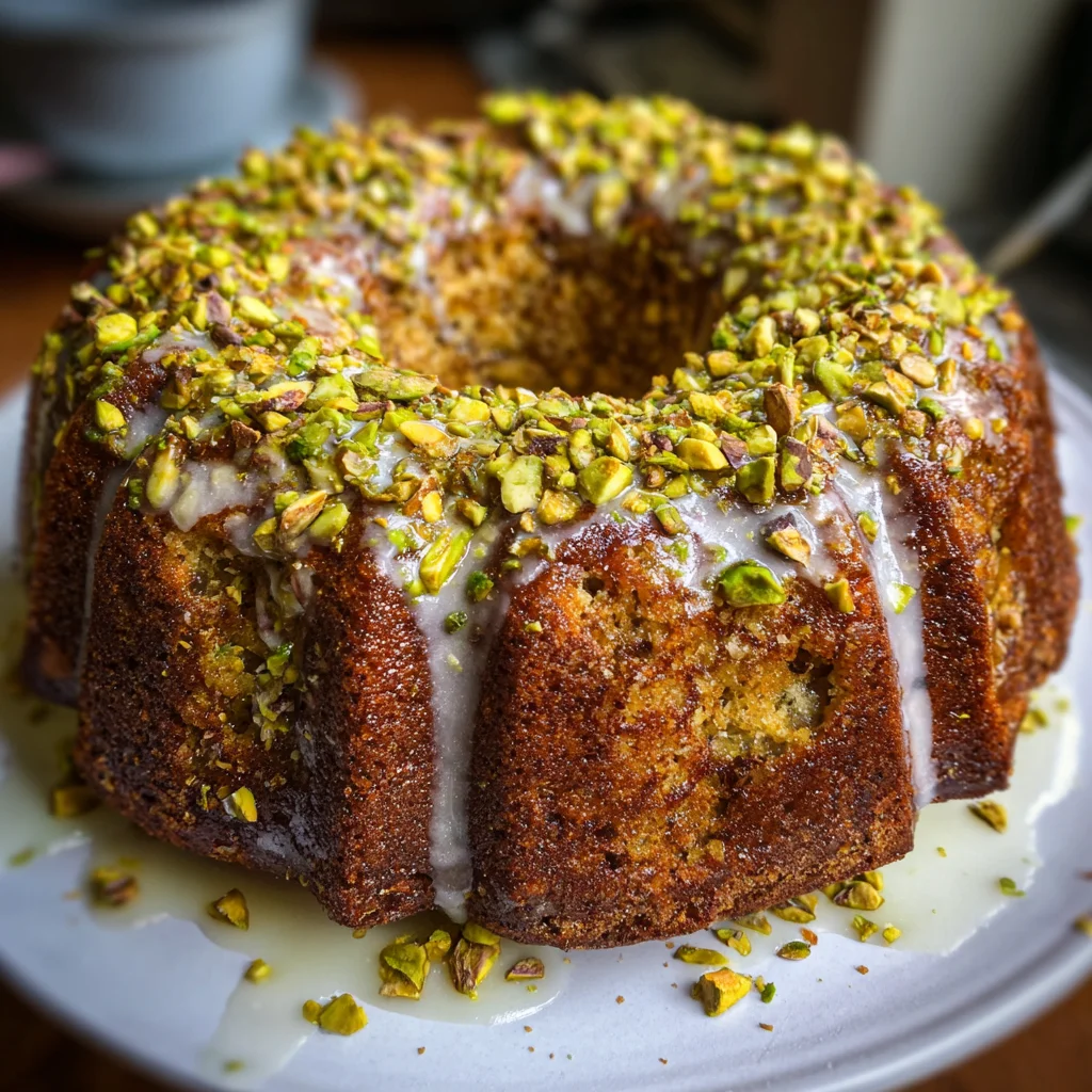 Vegan Pistachio Coffee Cake: A Deliciously Unique Treat!