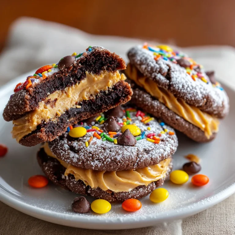 Chocolate Peanut Butter Cookies: Irresistibly Delicious Treats!