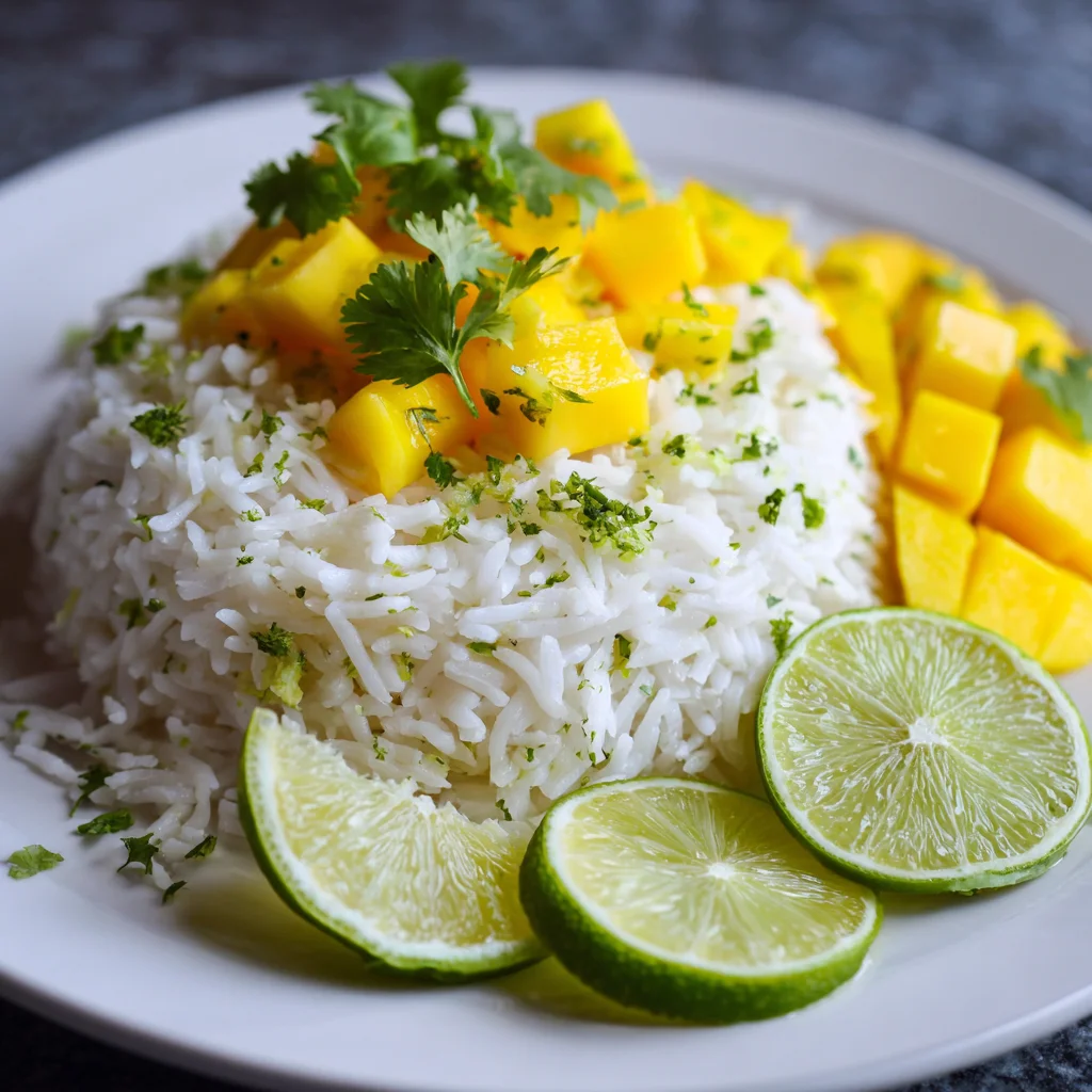 Delicious Mango Lime Rice Recipe: a refreshing twist!