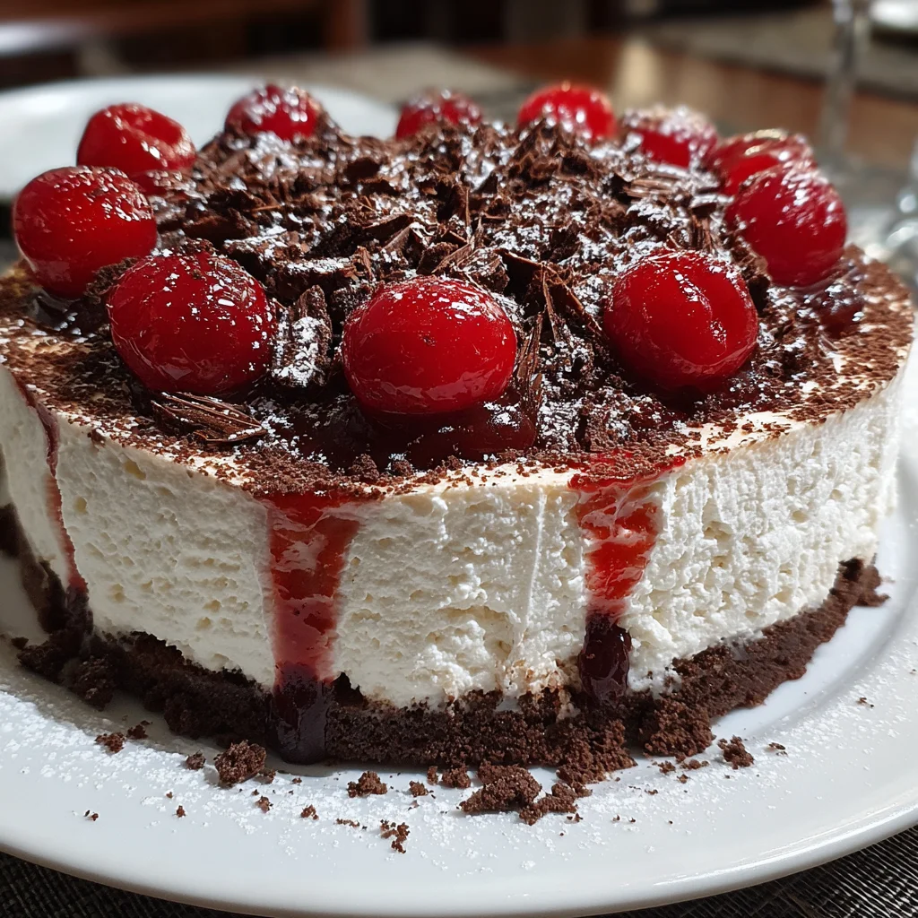 Black Forest Cheesecake: A Decadent Delight Awaits!