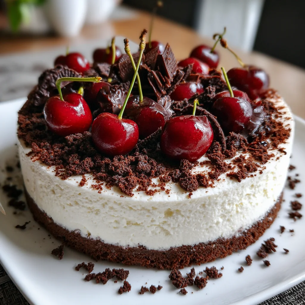 Black Forest Cheesecake: A Decadent Delight Awaits!