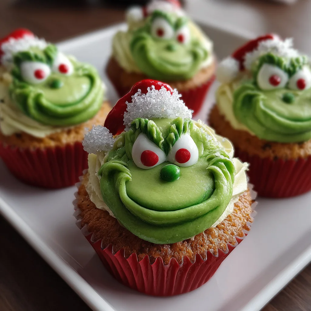 Grinch Cupcakes: Unwrap the Secret to Festive Fun!