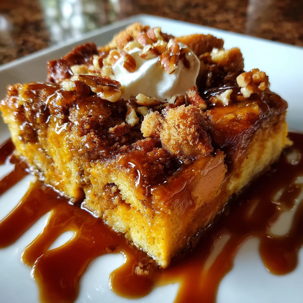 Pumpkin French Toast Casserole: A Cozy Fall Delight!