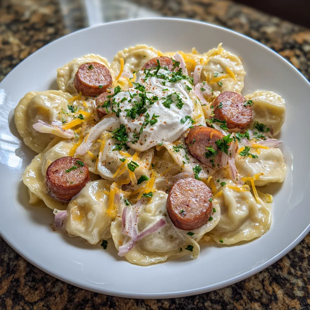 Crockpot Pierogi Sausage Casserole: A Comfort Food Delight!