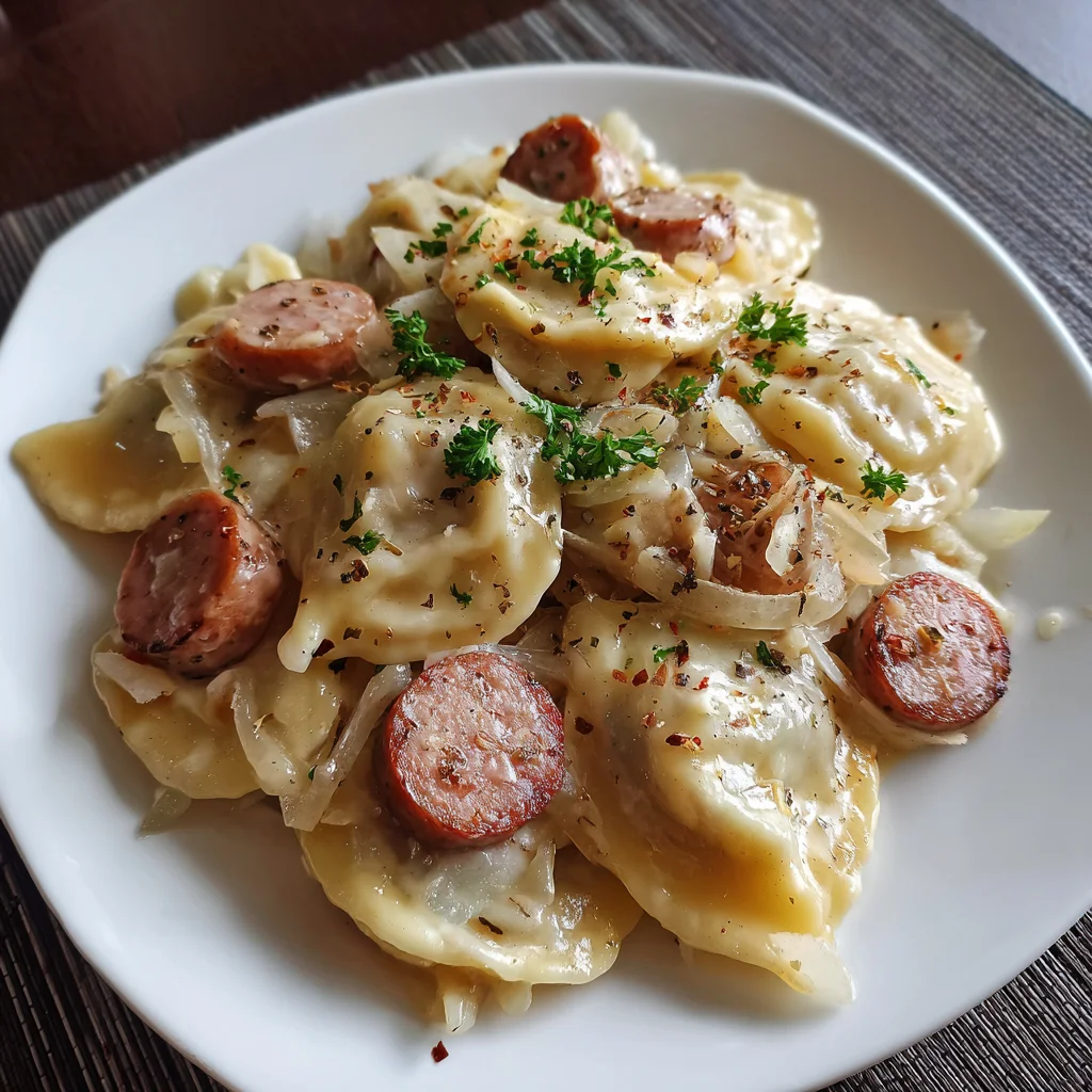 Crockpot Pierogi Sausage Casserole: A Comfort Food Delight!