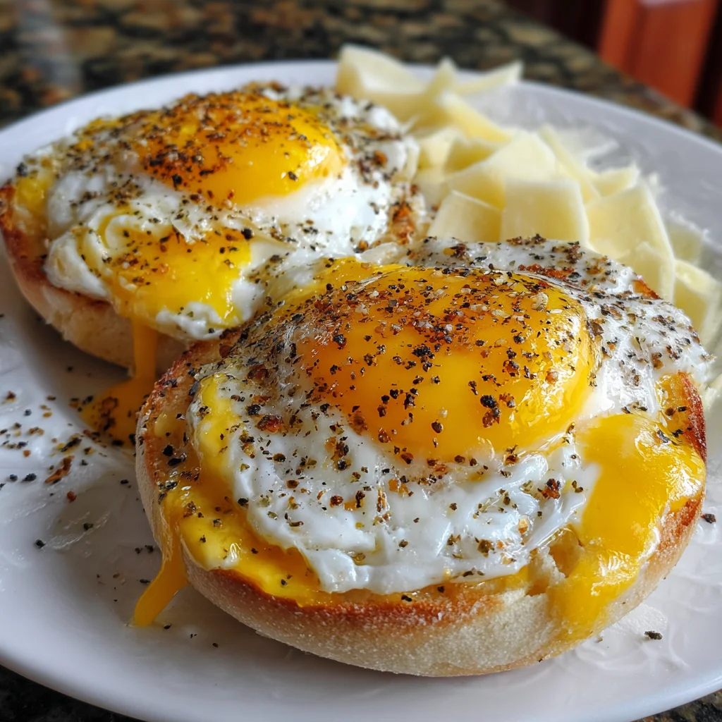 Spiced Egg Muffin Toast: A Delicious Breakfast Delight!