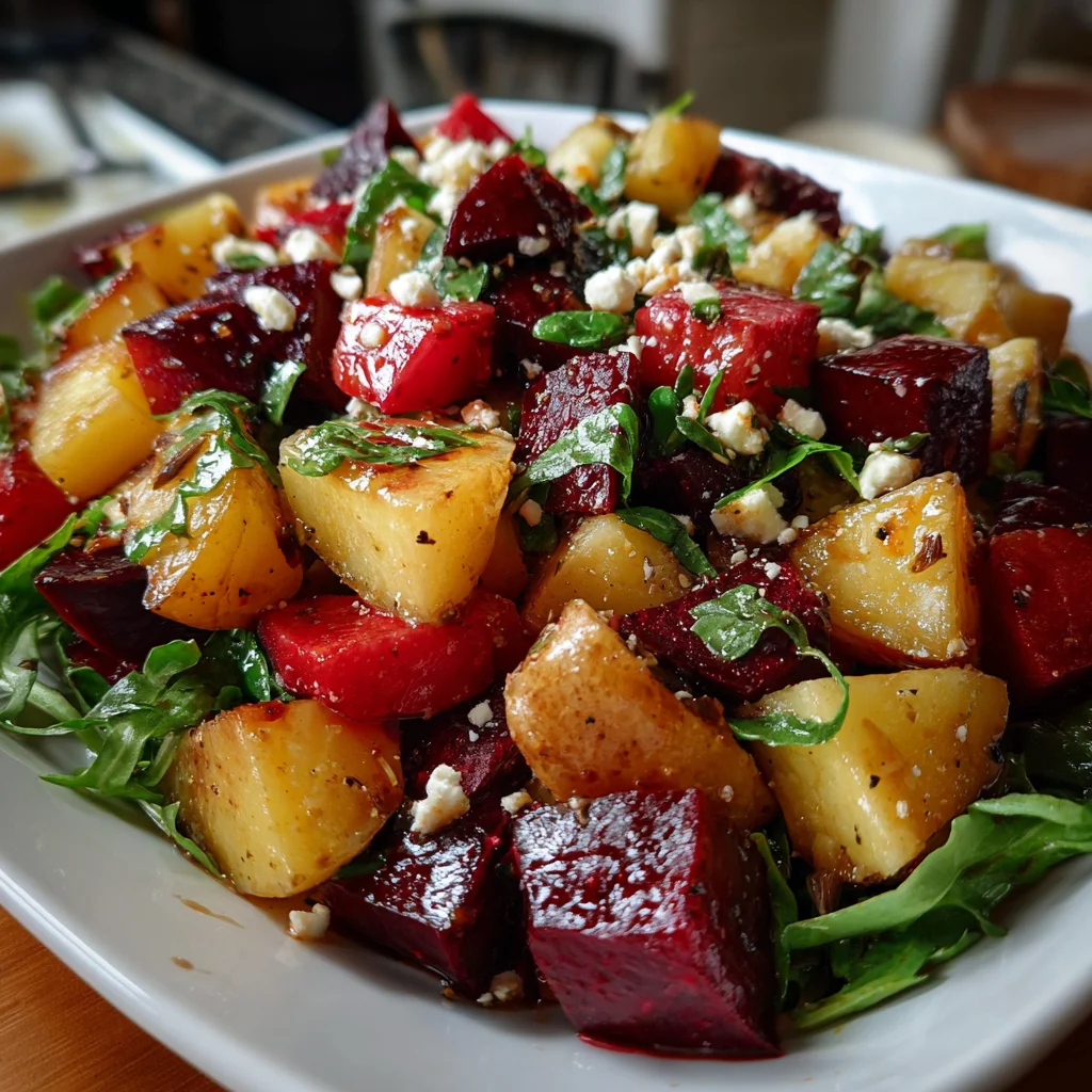Potato and Beet Salad: A Colorful Delight You’ll Love!