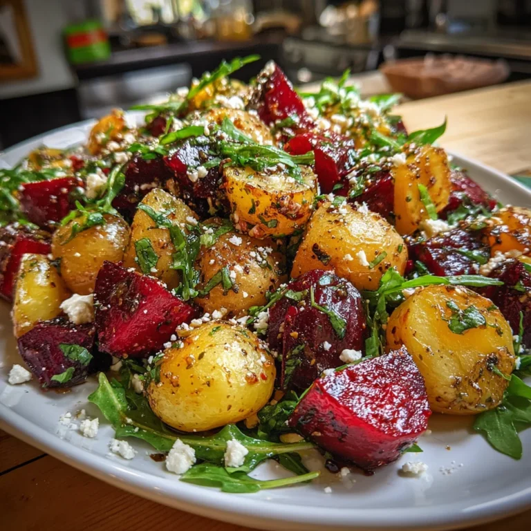 Potato and Beet Salad: A Colorful Delight You’ll Love!