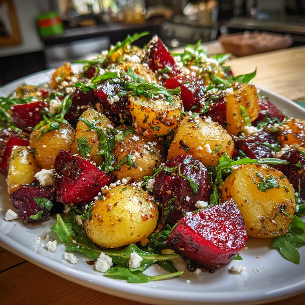 Potato and Beet Salad: A Colorful Delight You’ll Love!