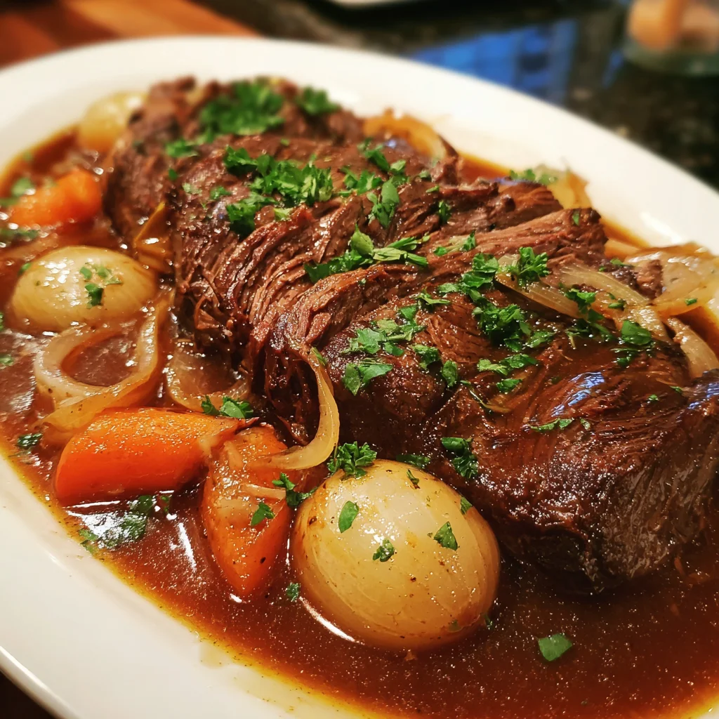 Fork-Tender Juicy Beef That Cooks Itself for Dinner!