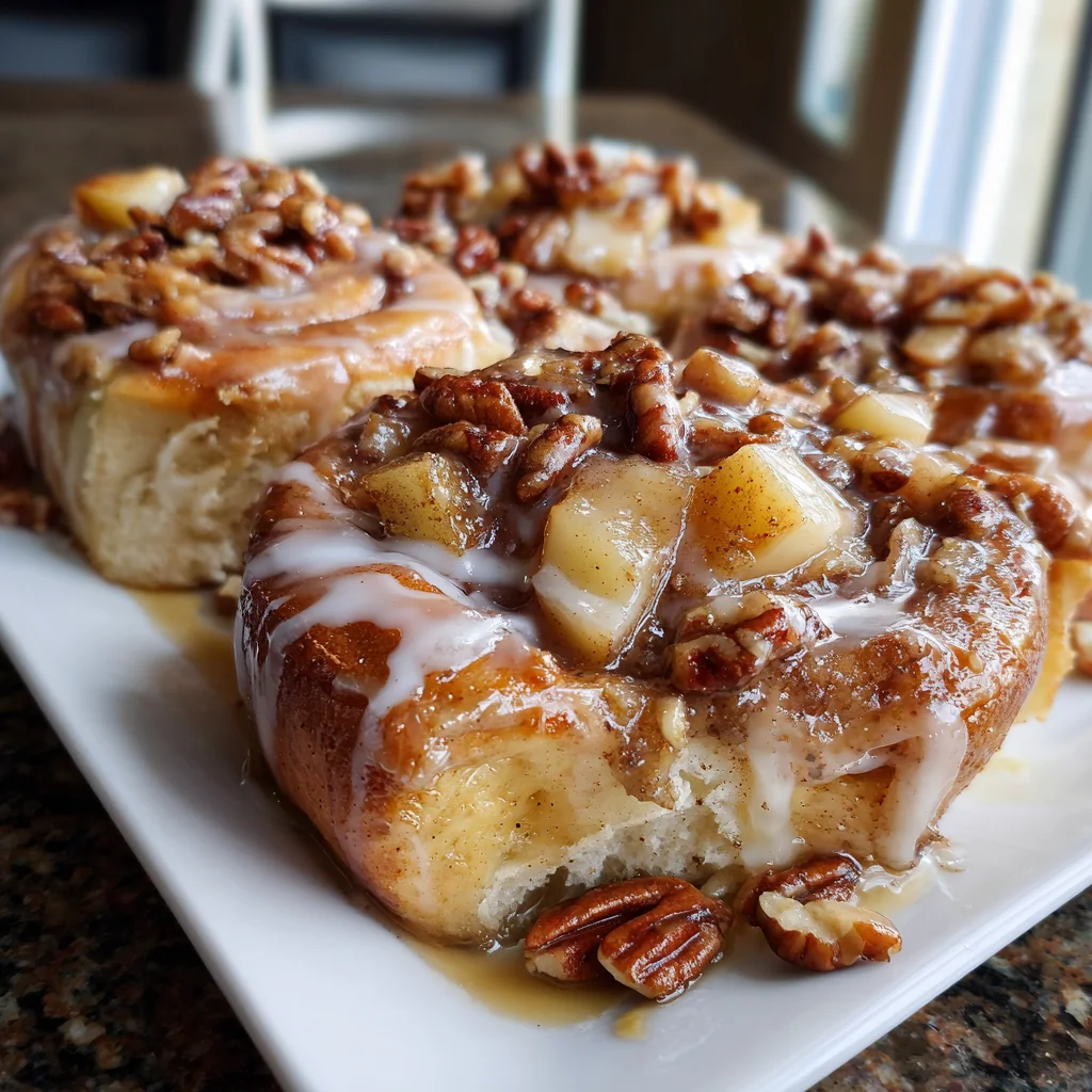 Apple Pecan Cinnamon Roll Bake: A Cozy Delight Awaits!