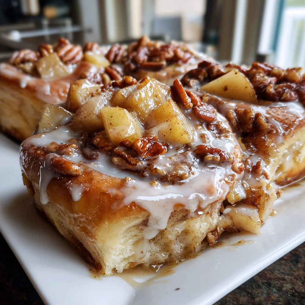 Apple Pecan Cinnamon Roll Bake: A Cozy Delight Awaits!