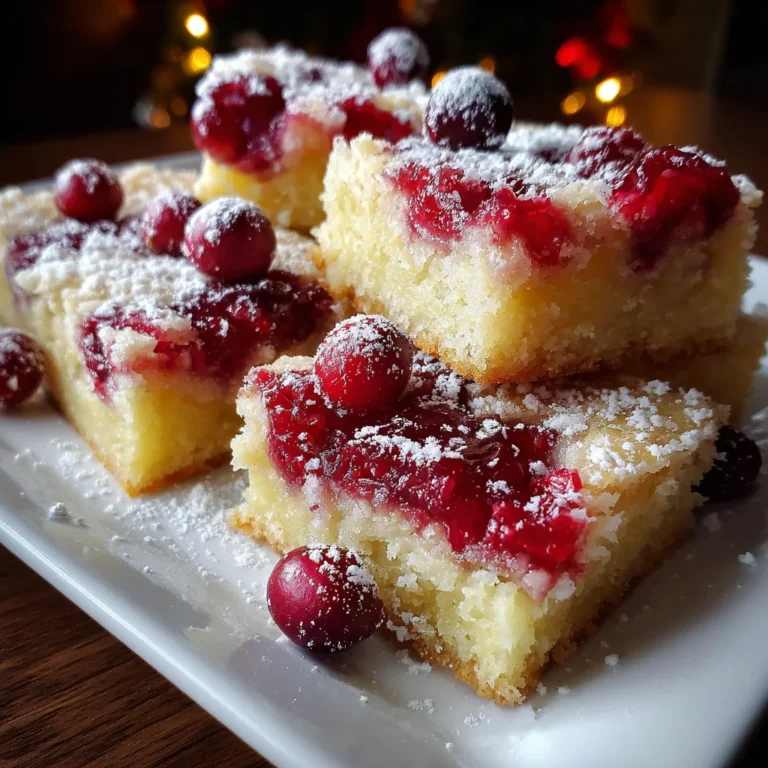 Cranberry Lemon Bars: Perfect Your Baking Skills Today!