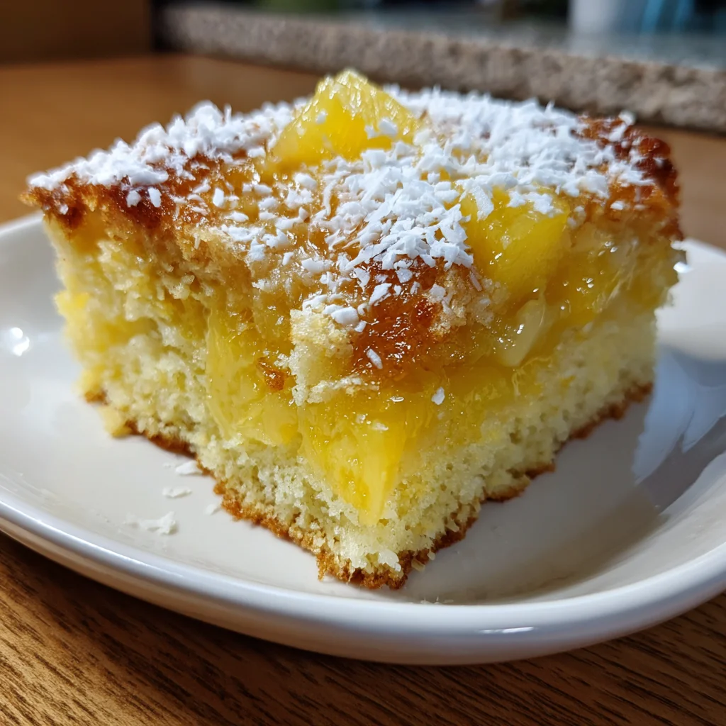 Hawaiian Pineapple Cake: A Tropical Delight Awaits!