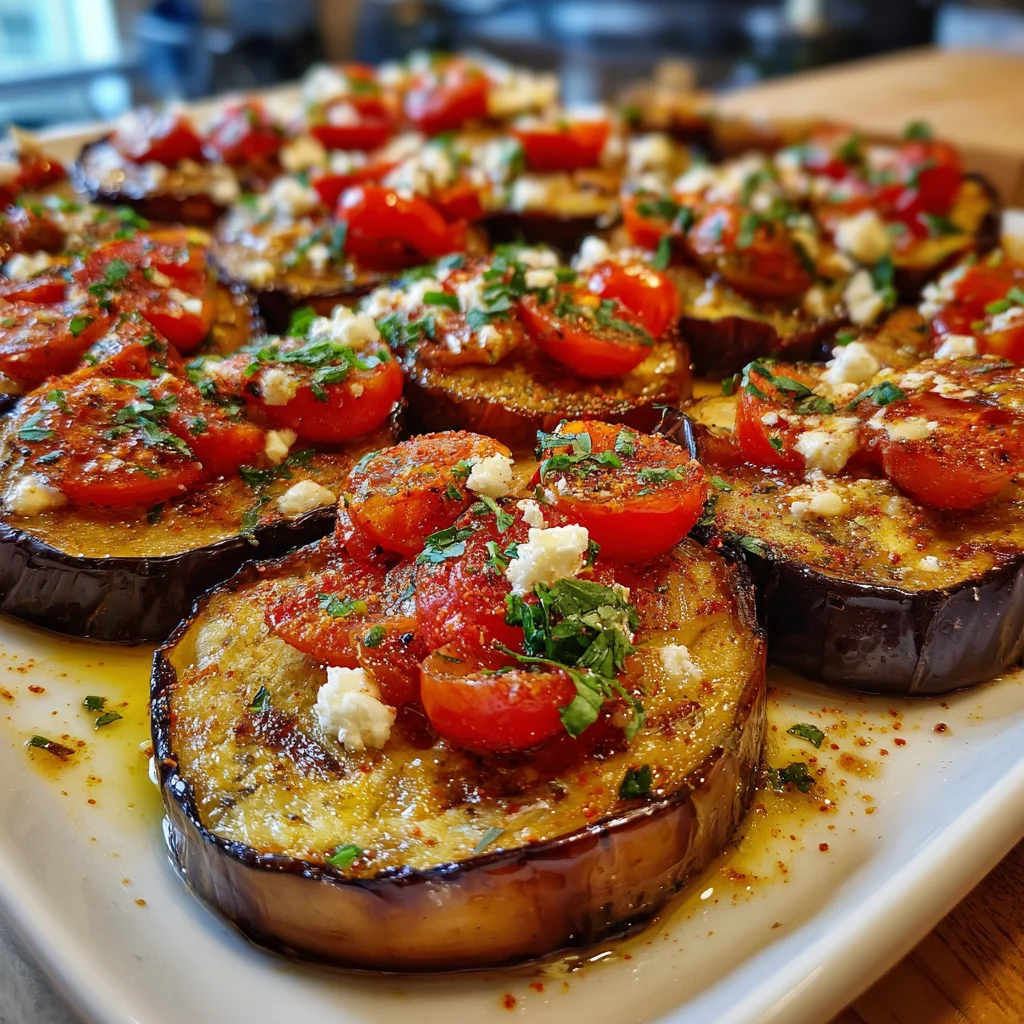 Mediterranean Roasted Eggplant: A Flavorful Delight!