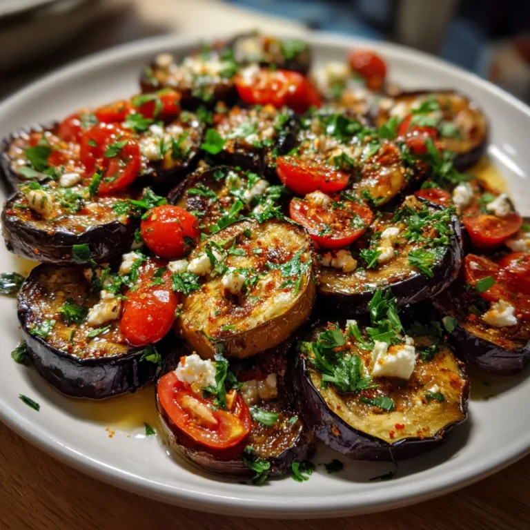 Mediterranean Roasted Eggplant: A Flavorful Delight!