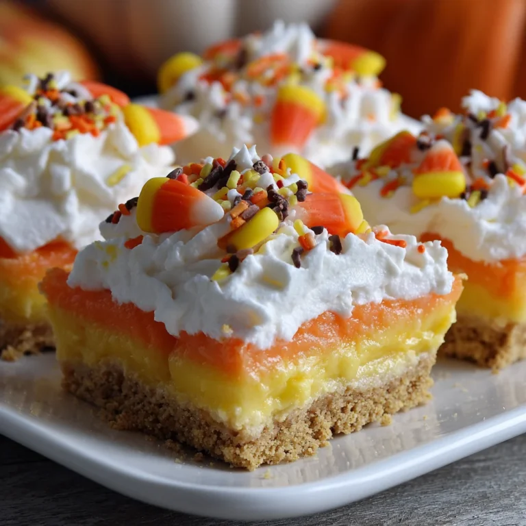 Layered Candy Corn Pie: Delightful Fall Dessert Recipe